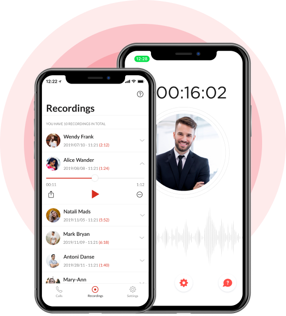 how does phone call recorder work